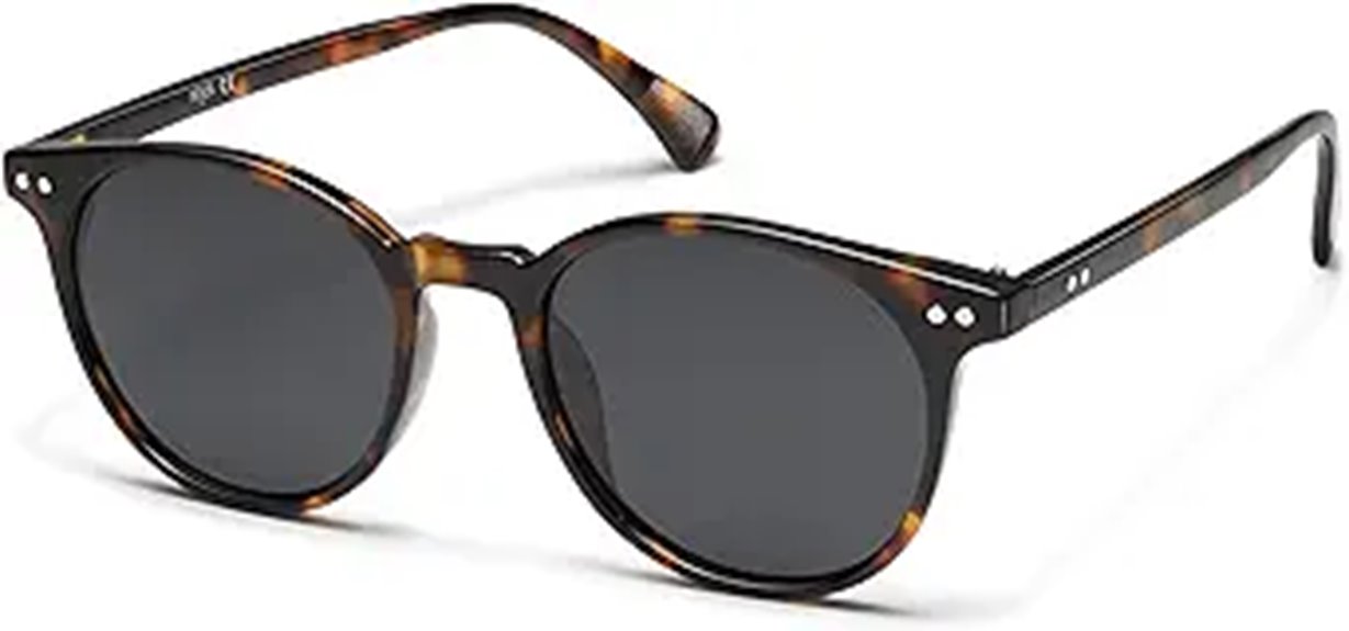 small round polarized sunglasses