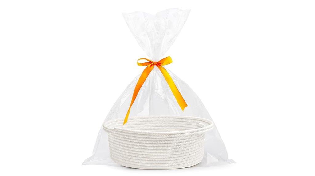 small woven basket set