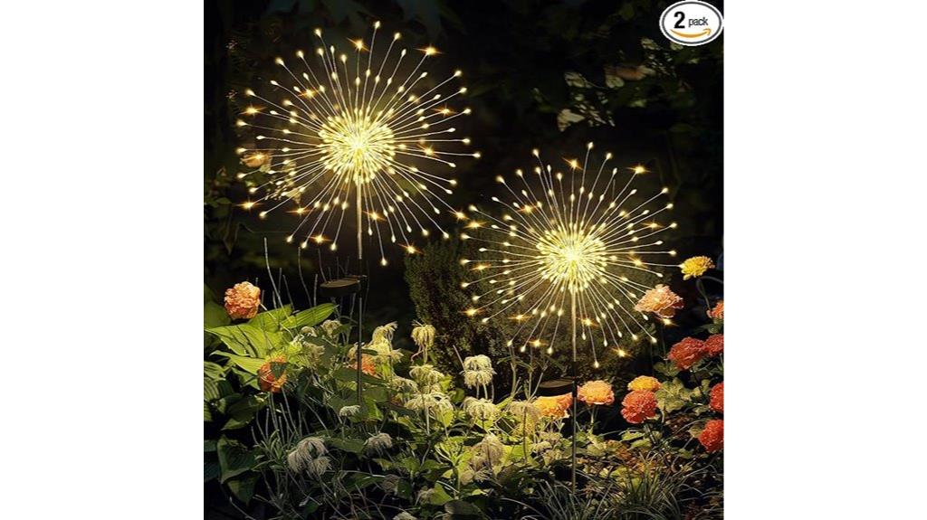 solar powered garden lights