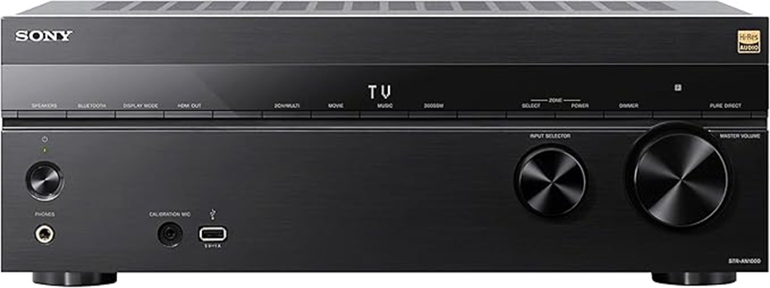 sony 7 2 channel receiver