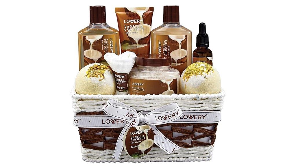 spa themed gift set