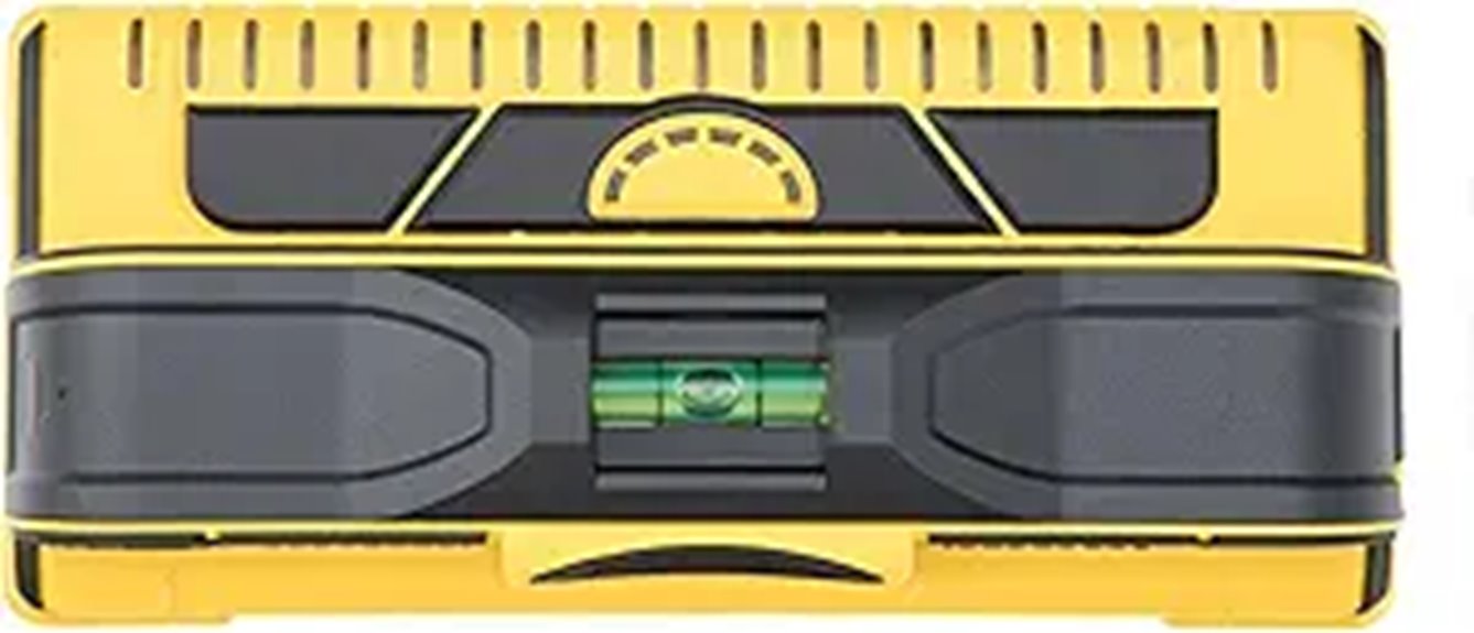 stud finder with metal detection