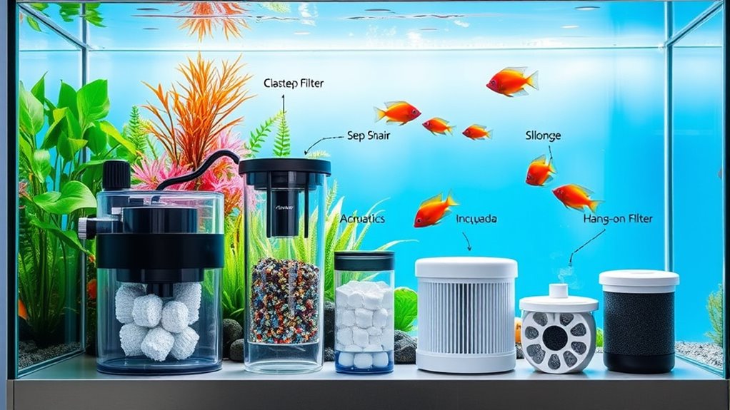 tank size filtration maintenance
