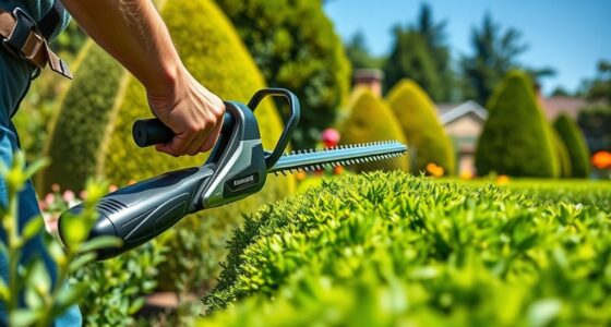 top cordless hedge trimmers