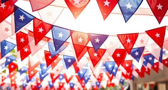 top patriotic bunting banners