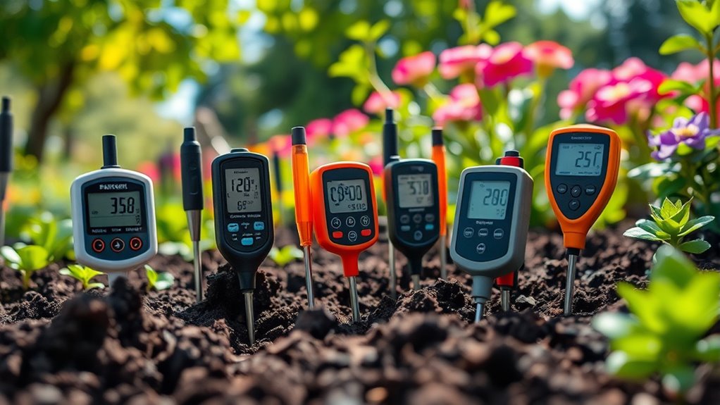 top soil moisture meters