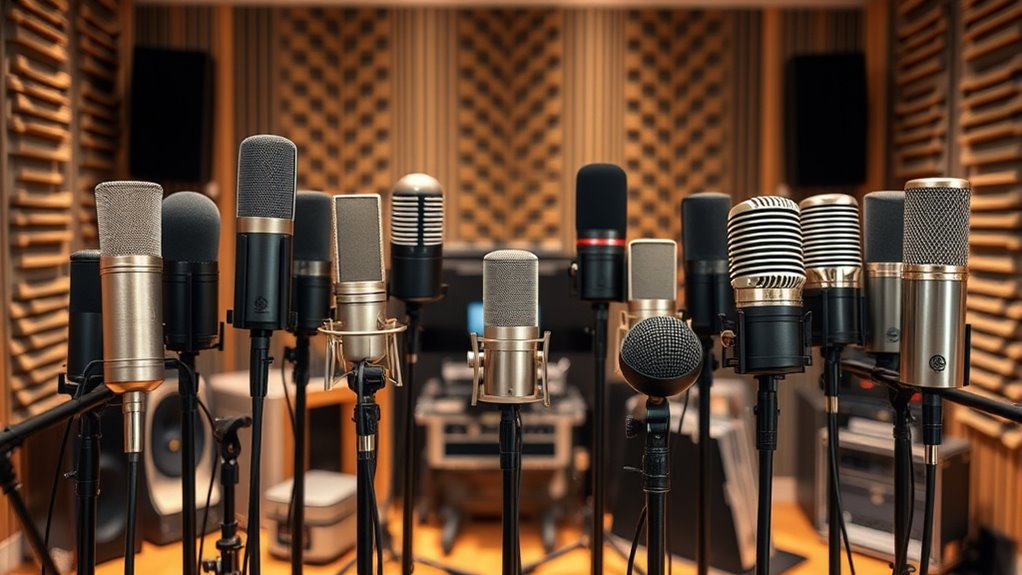 top studio mic selections