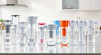 top water filter pitchers
