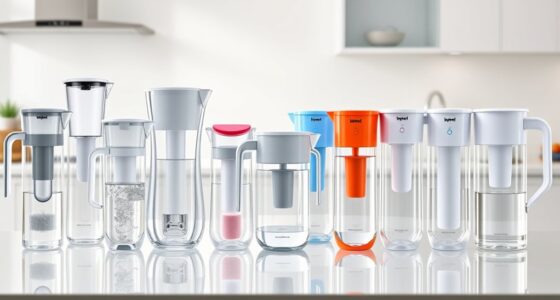top water filter pitchers