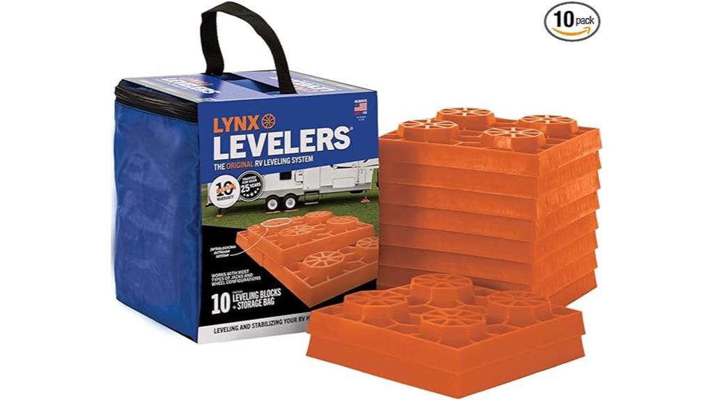 tri lynx 10 pack levelers