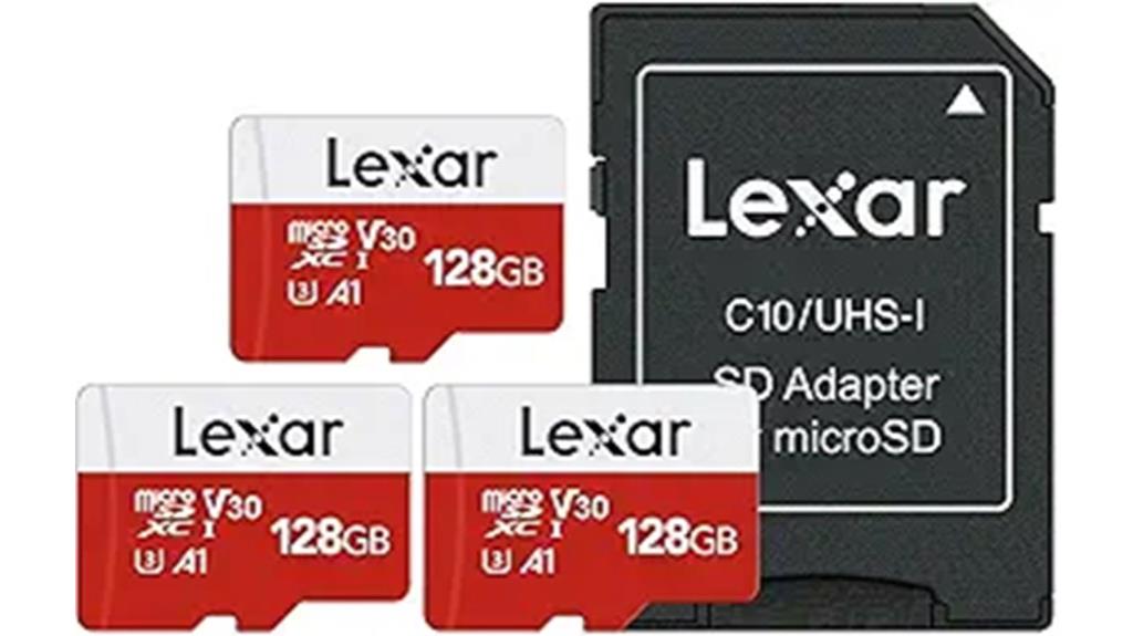 triple 128gb micro sds