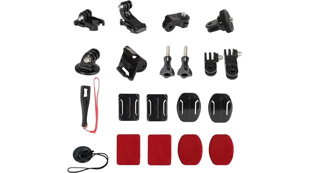 universal gopro accessory kit