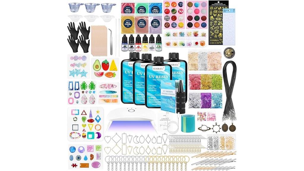 uv resin jewelry kit