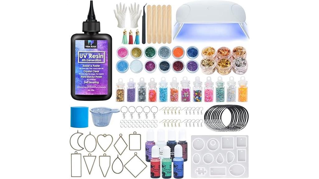 uv resin jewelry kit