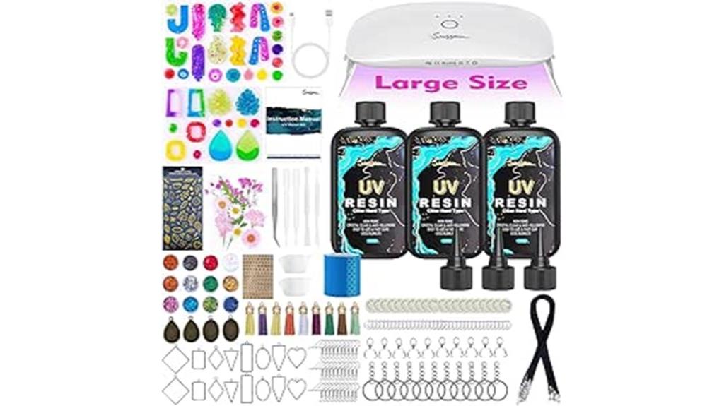 uv resin jewelry kit