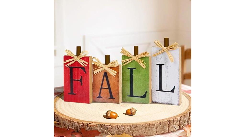 vintage autumn table decor