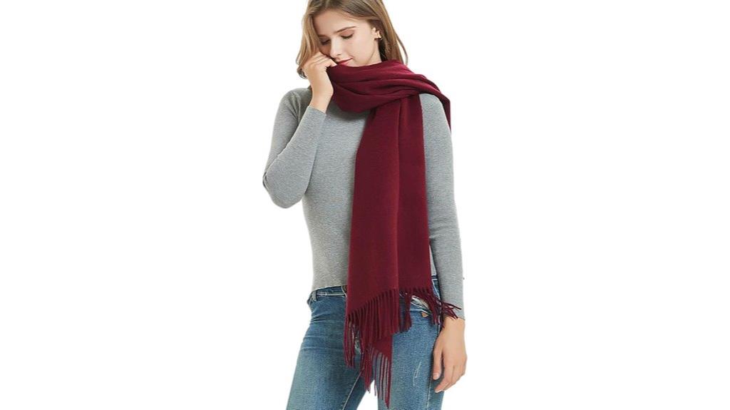 warm unisex wool scarf