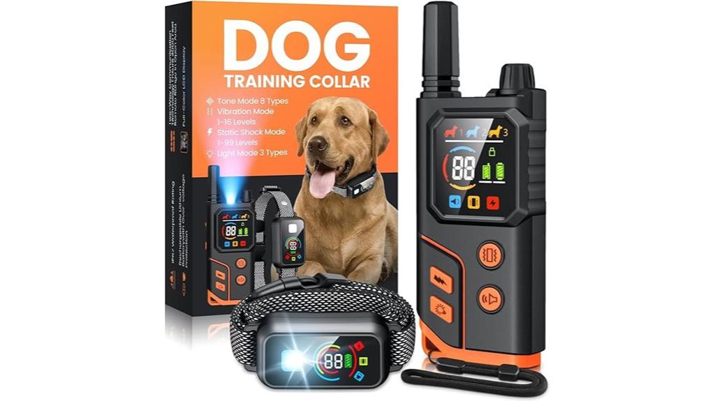 waterproof adjustable shock collar