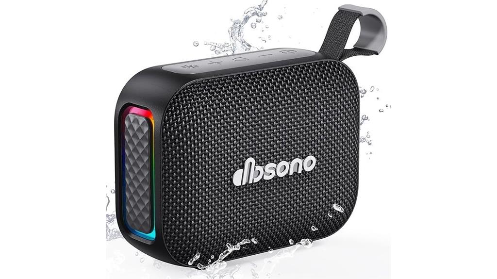 waterproof bluetooth speaker long battery