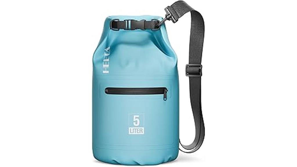 waterproof dry bag with zipper