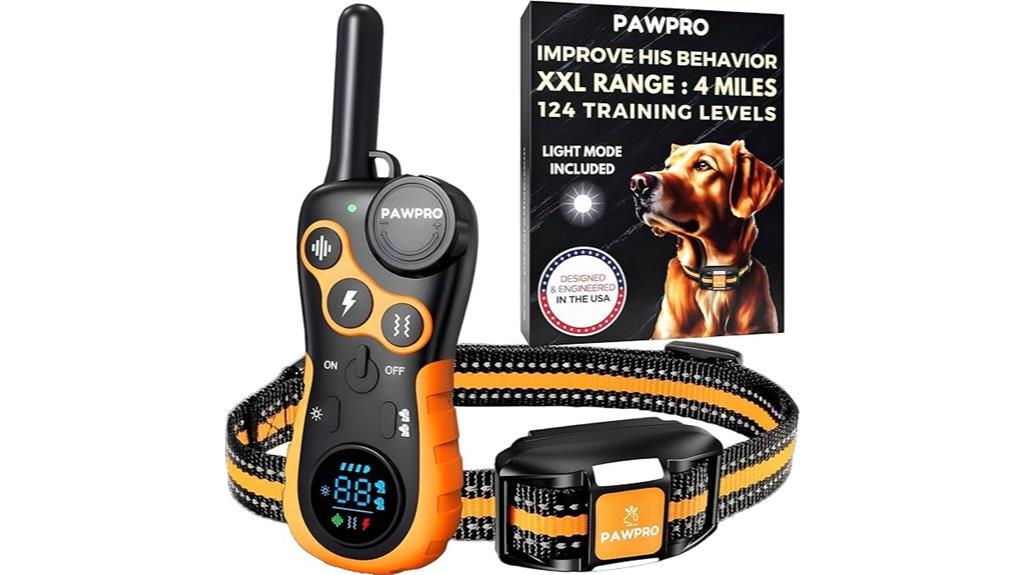 waterproof remote training collar
