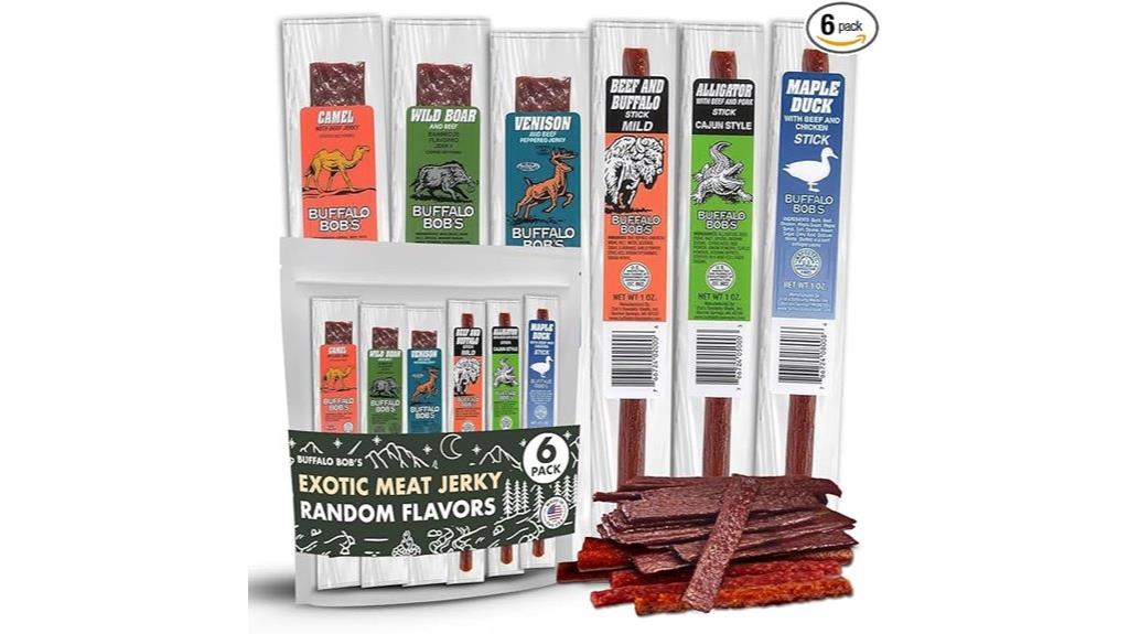 wild game meat snacks