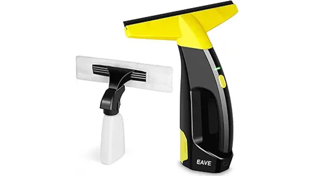 wireless glass cleaning device
