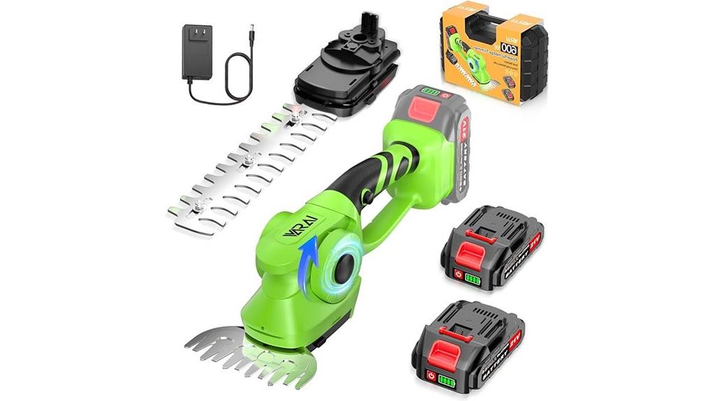wireless hedge trimmer kit
