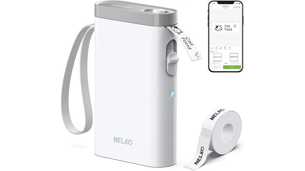 wireless portable label maker