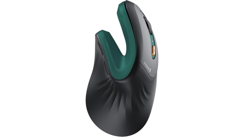 wireless rechargeable vertical mouse