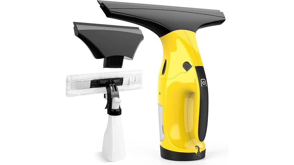 wireless window cleaner device