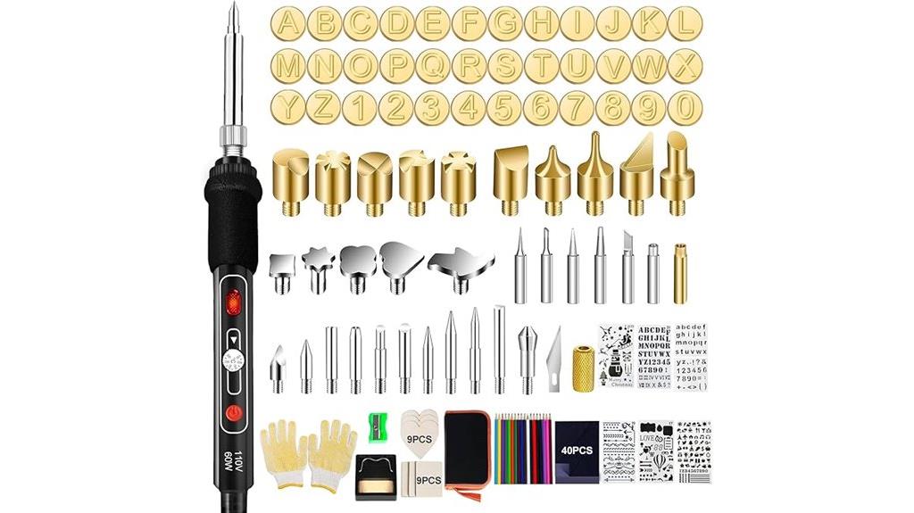 wood burning tools kit