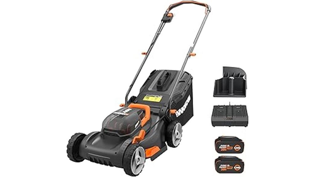 worx 40v cordless mower