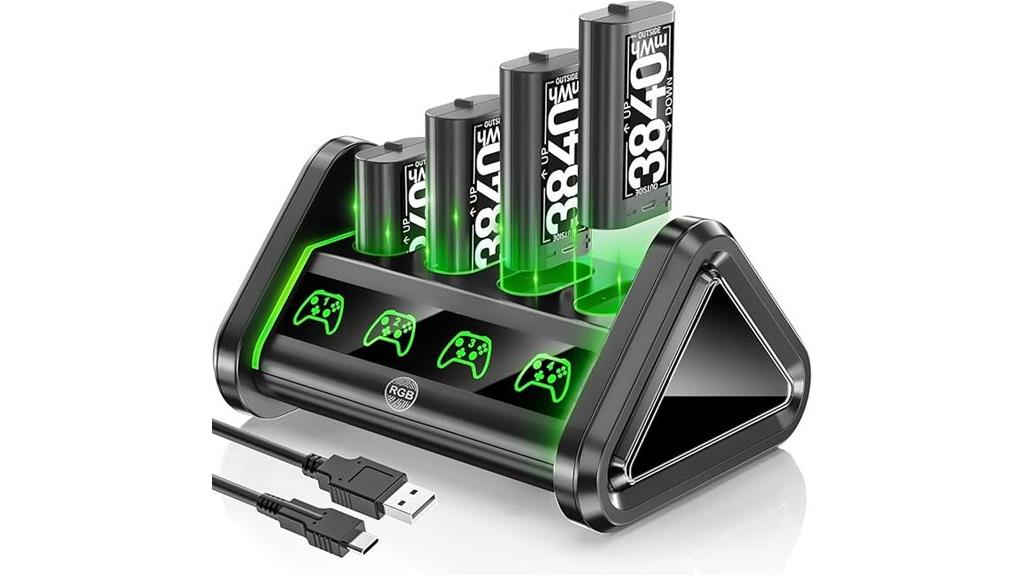 xbox controller rechargeable battery