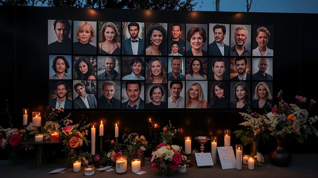 celebrity deaths memorialized 2025