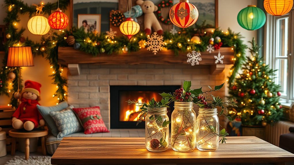 create sustainable diy holiday decor
