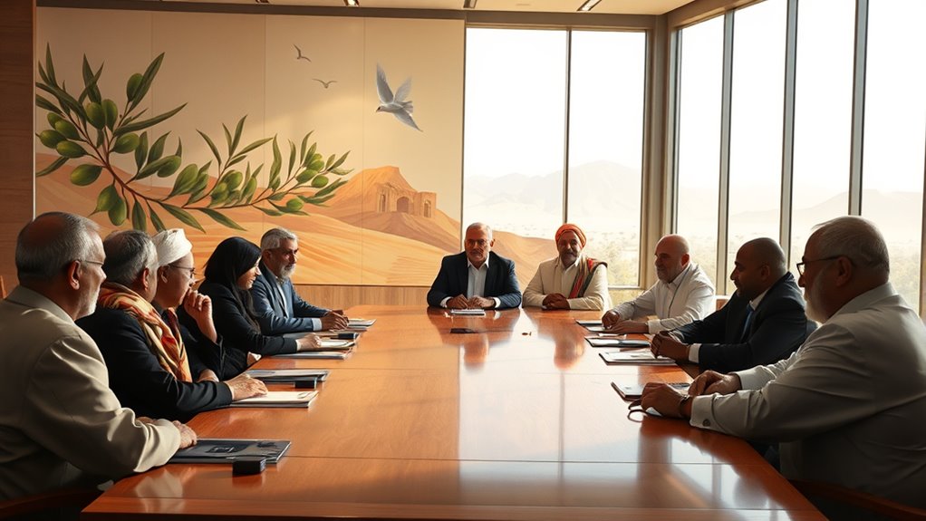 economic stability and diplomatic negotiations