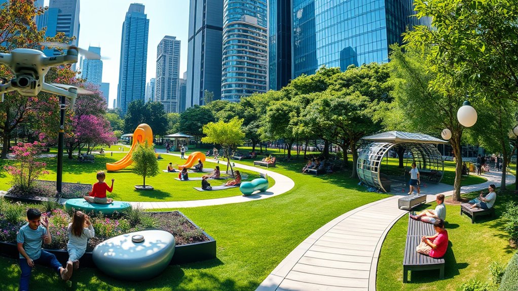 urban green spaces foster community