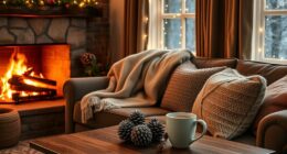 warm winter home lighting