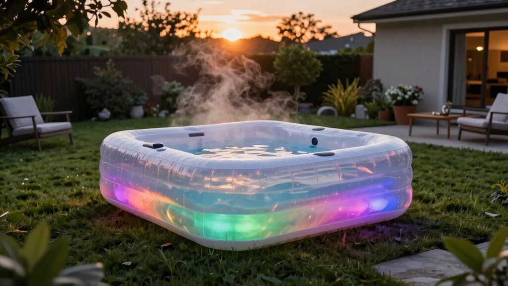 affordable portable spa relaxation