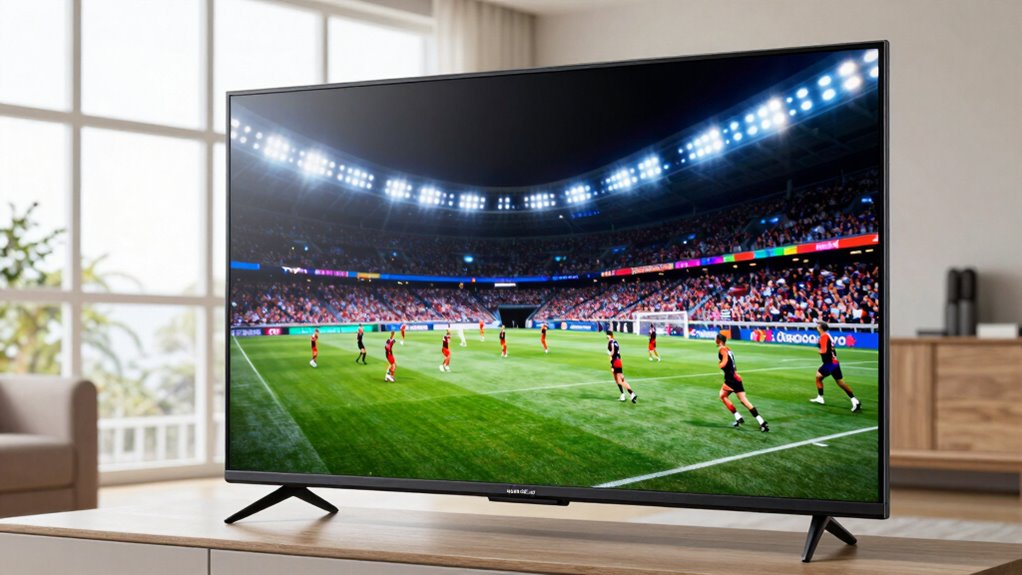 bright vibrant contrast enhanced visuals