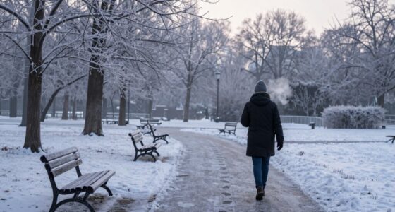 cold weather hampers routines