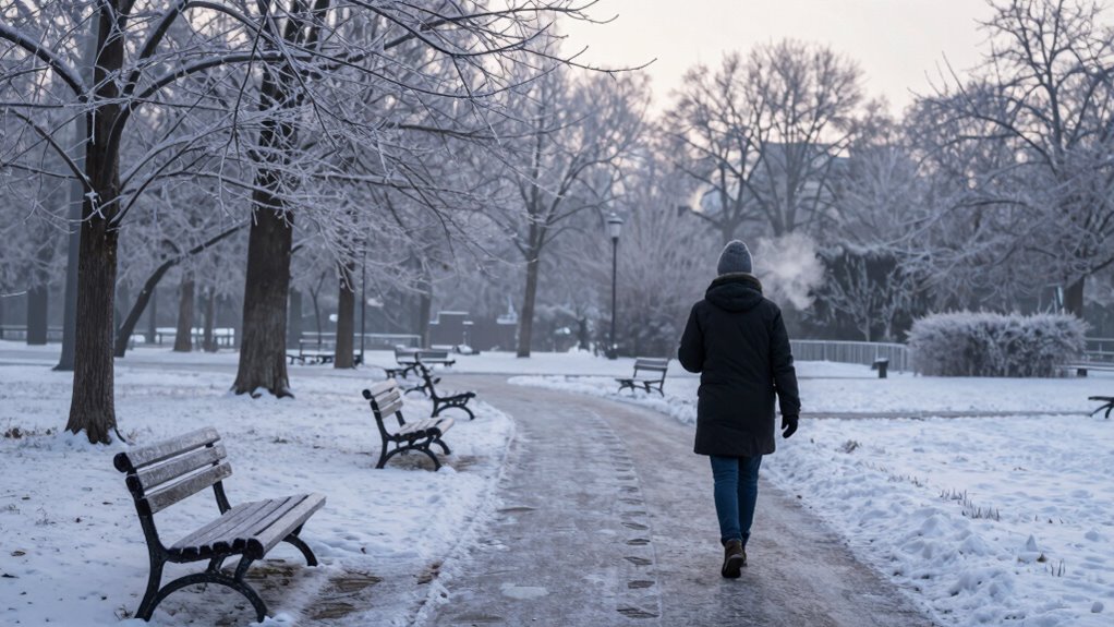 cold weather hampers routines