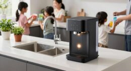 convenient space saving water dispenser