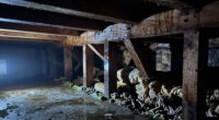crawl space winter moisture