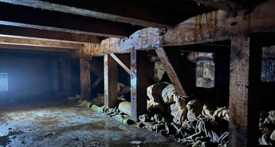 crawl space winter moisture