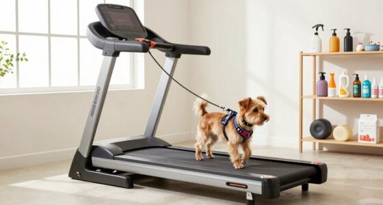dog treadmill pet routines