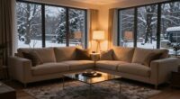 enhances comfort with lighting