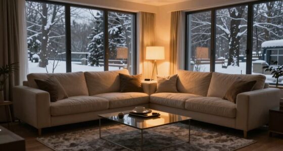 enhances comfort with lighting