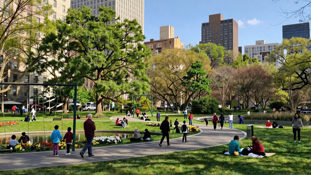 green spaces boost mental health
